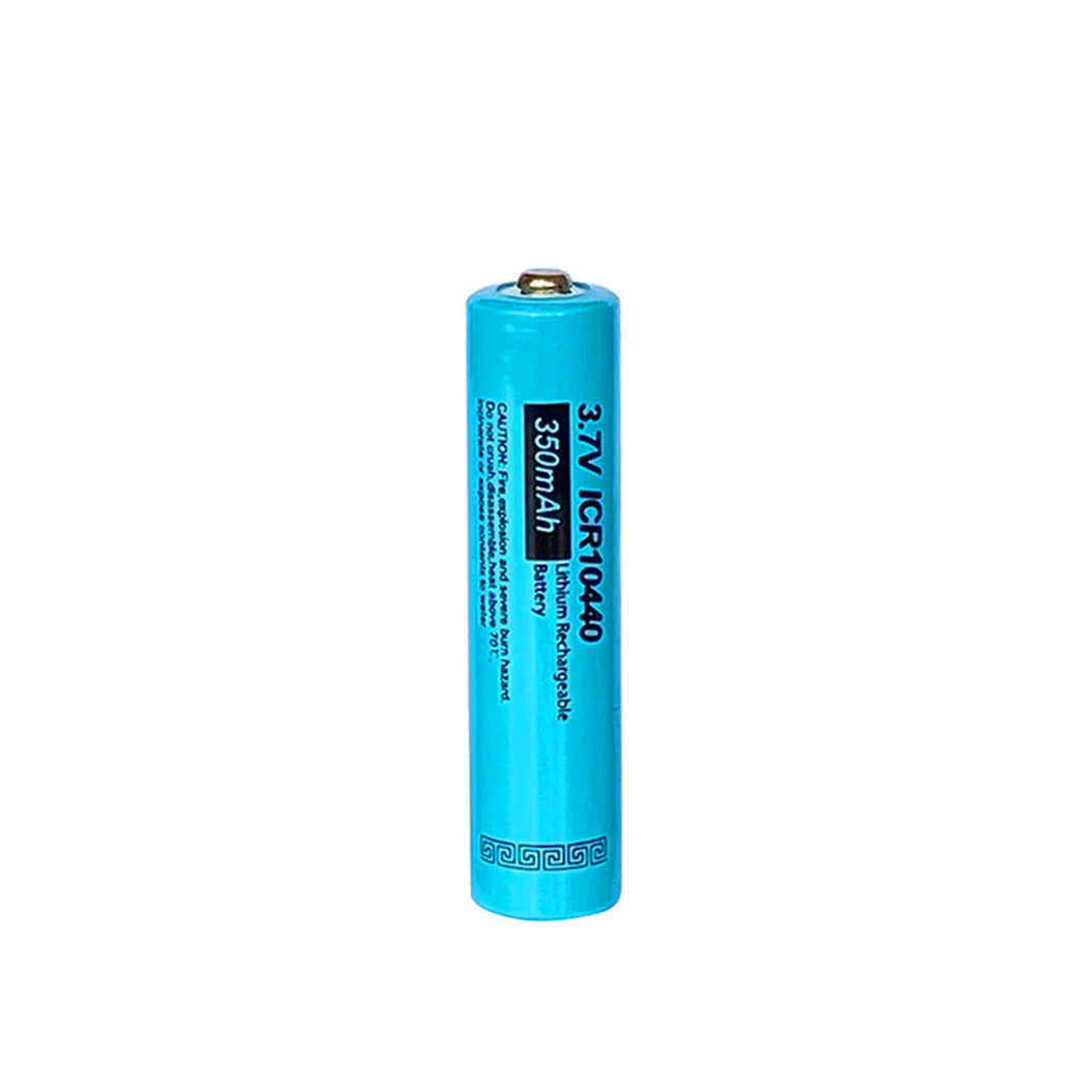 4pcs 10440 3.7V 350mAh 배터리 LED 손전등, 헤드라이트, 기계식 모드, 플래시라이트