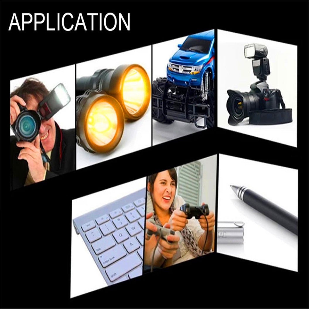 Lot de 4 batteries au lithium 1200 mAh 10,8 V pour compteur d'eau, ampèremètre ou compteur de gaz, horloge en temps réel, capteurs sans fil