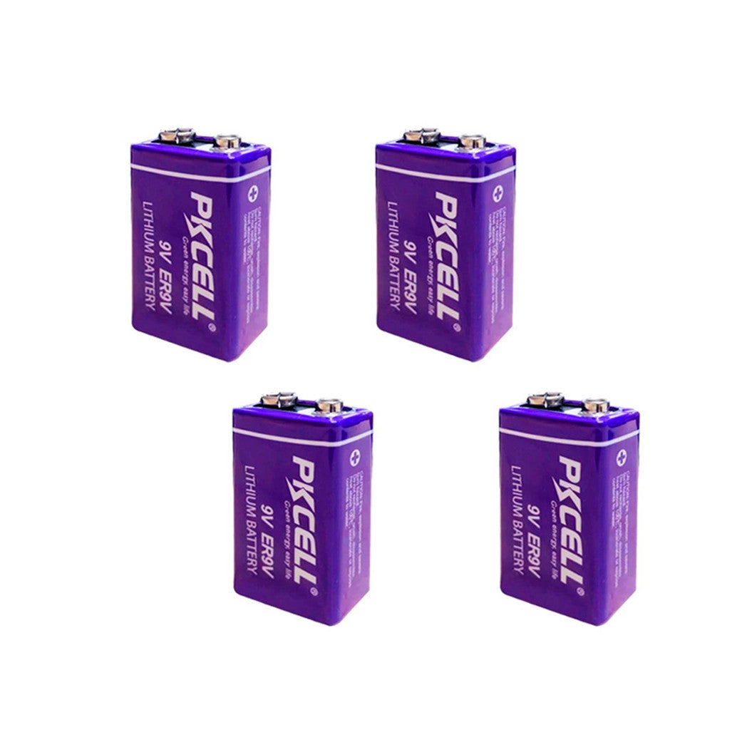 Lot de 4 batteries au lithium 1200 mAh 10,8 V pour compteur d'eau, ampèremètre ou compteur de gaz, horloge en temps réel, capteurs sans fil