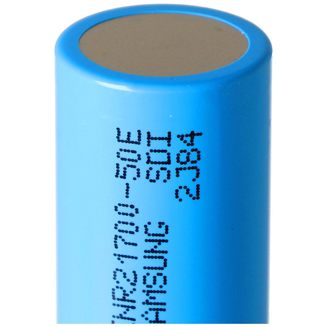 INR21700 50E 5000mAh max. 15A 3.6-3.7 volts 21.25x70.8mm