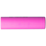 INR18650-35E 3.6 volt battery 3500mAh 18.55x65.25mm flat positive pole, selectable with or without soldering lugs