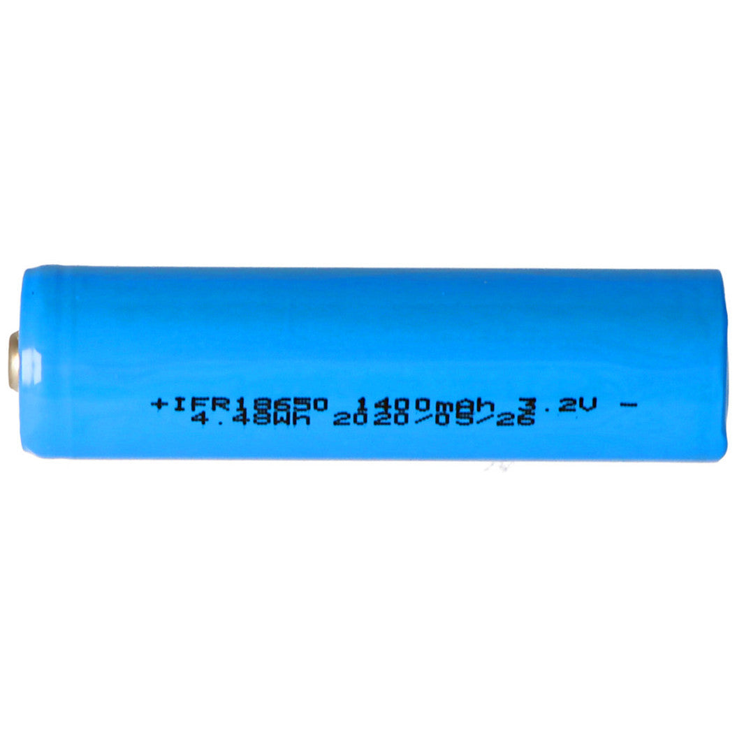 18650 3.2v 1400mah Solar Battery IFR LiFePo4 Lithium iron