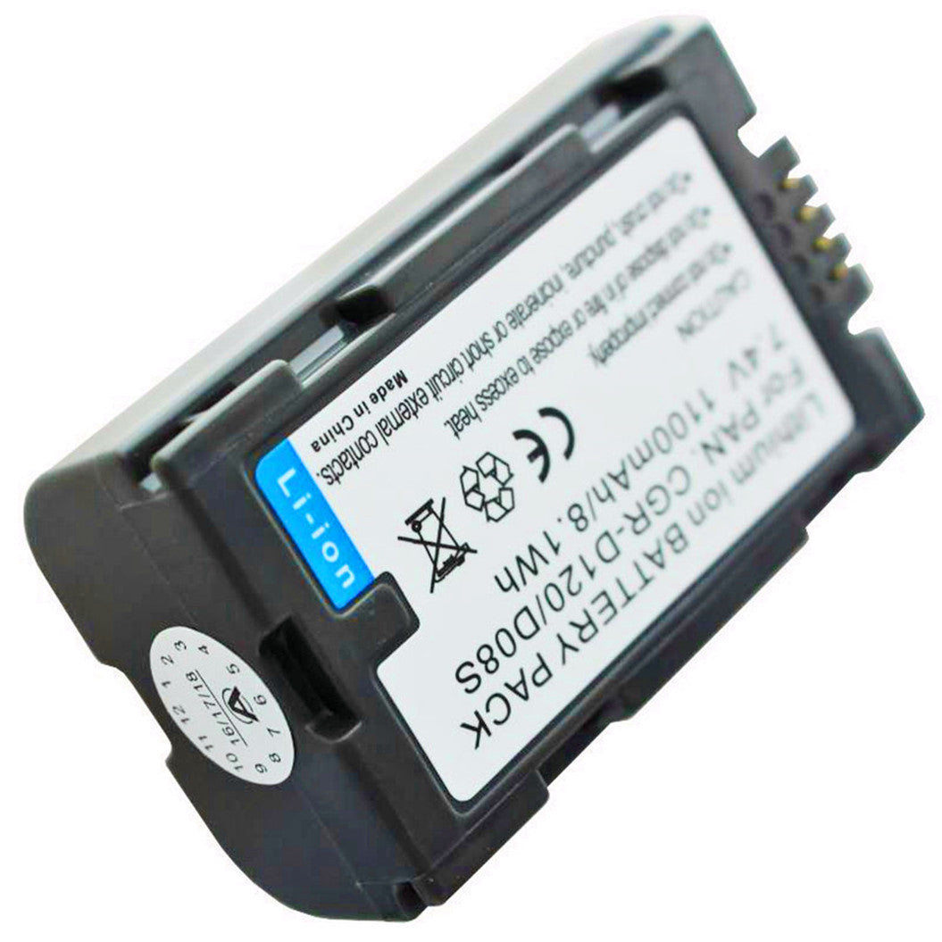 7.4V 1100mAh Battery for PANASONIC NV-MX5, NV-MX3EN, NV-MX3A