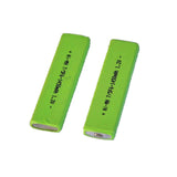 2PCS 1.2V Ni-MH 7 / 5F6 battery 67F6 1450mAh 7/5 F6 chewing gum battery for Walkman MD CD cassette player