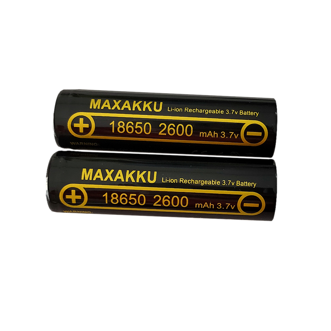 thumbnail image 2 of 8 Pack 14500 Li-ion Rechargeable Batteries – 2600mAh, 3.7V For Flashlights 2 of 5