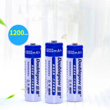 4pcs high capacity AA 1200mAh Ni-MH rechargeable battery 1.2V AA battery for toy thermometer mouse calculator battery