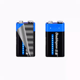 2PCS 9V battery 6f22 primary battery and dry battery, used for multimeter alarm microphone iron box disposable battery