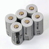 2 pieces 3.7 V 2200 mAh Li-Ion 16340 battery CR123A battery 3.7 V CR123 laser pointer LED flashlight battery