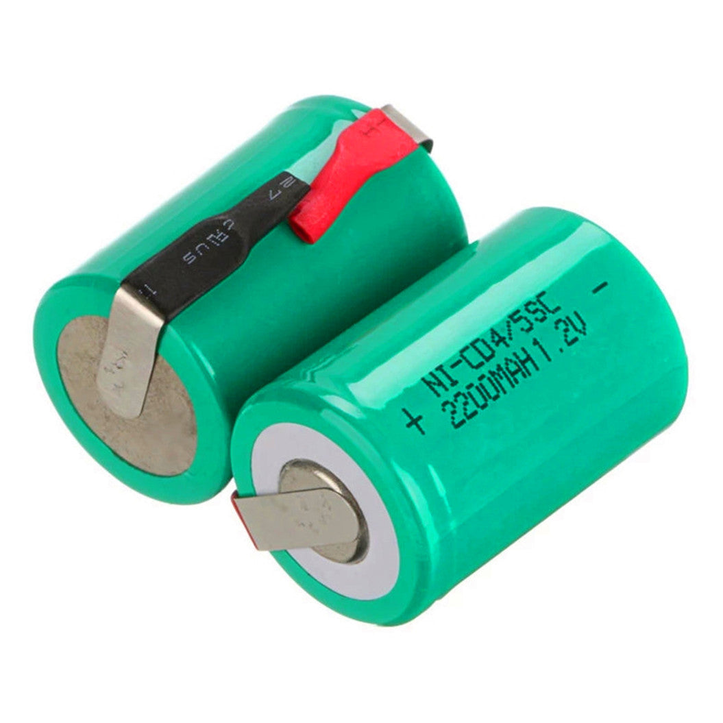 4 pieces 4 / 5SC NI CD battery 1.2V 2200mAh Sub C for DIY screwdriver drill torch SUBC