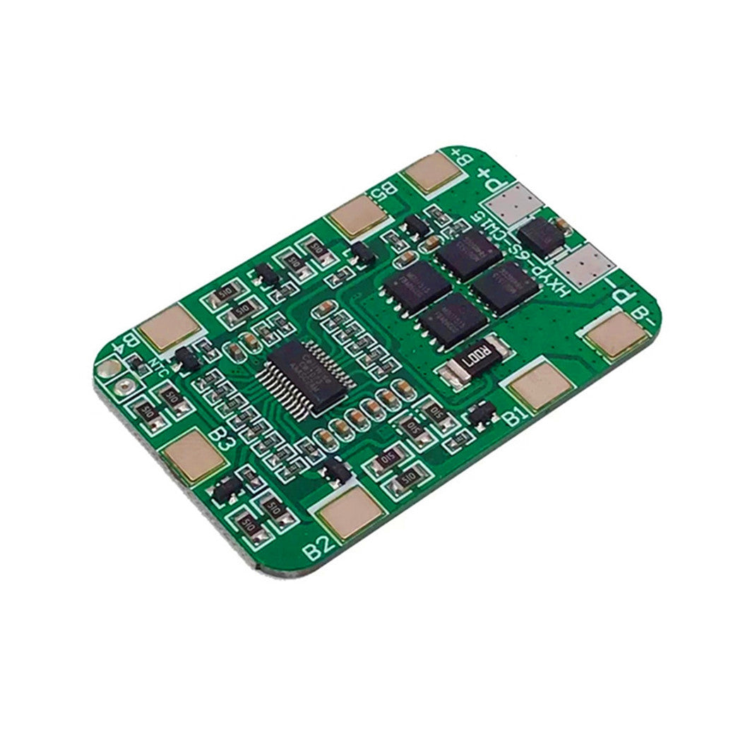 Placa BMS de Bateria de Lítio 6S 25.2V 20A com Compensação para Parafusadeira de 25V e Pistolas de Massagem Muscular 24V