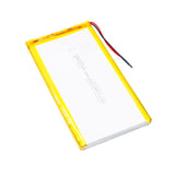 4 pieces 3.7 V 10000 mAh for thermistor 7565121 for GPS PSP PAD iPod portable DVD power bank