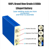 3.2v 60ah Lifepo4 Cells High 5C 300A Discharge Current Bateria for Diy 12v Ebike Car Boot Start
