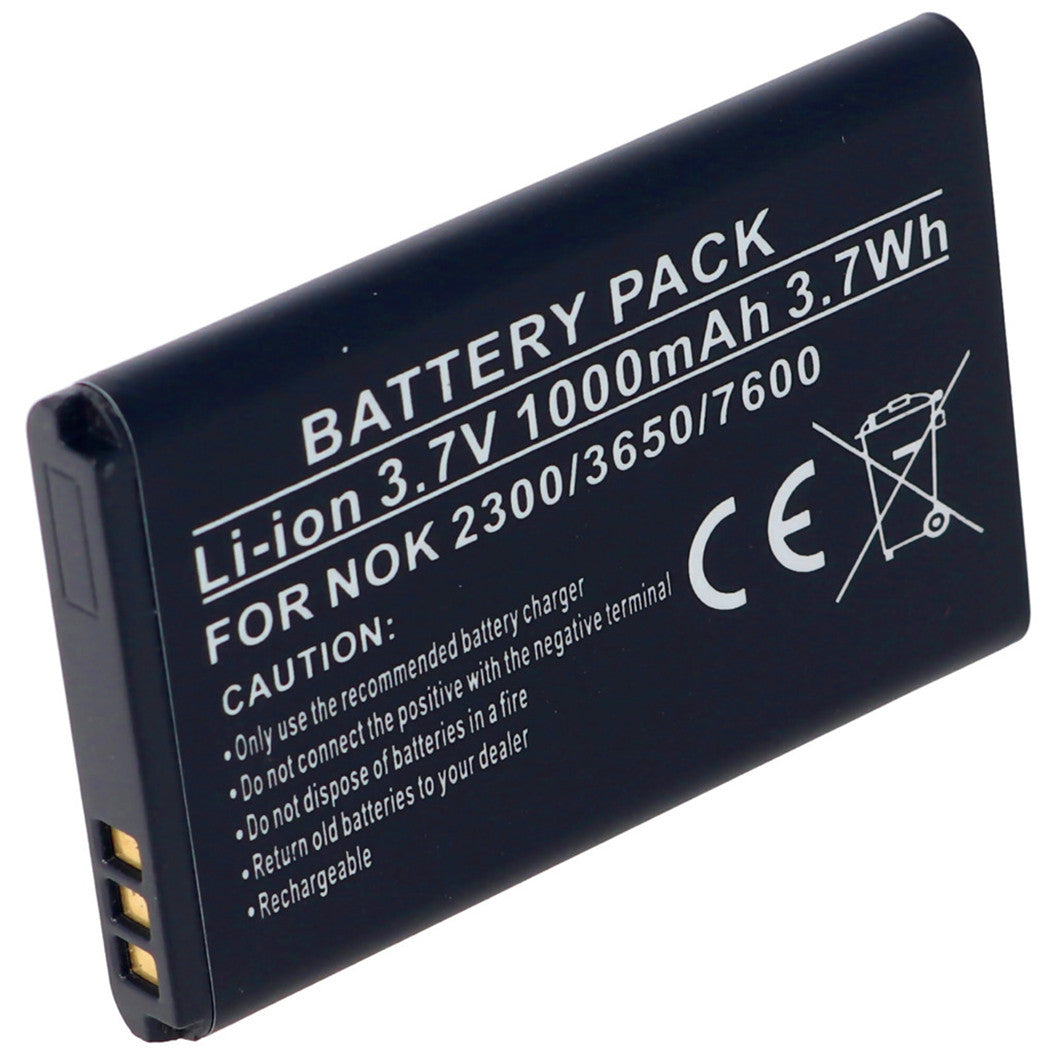 3.7 v 1100mAh Li-Ion lithium-ion battery for Nokia BL-5C, BL-5C, NKBF01, BL-5CA, BL-5CB