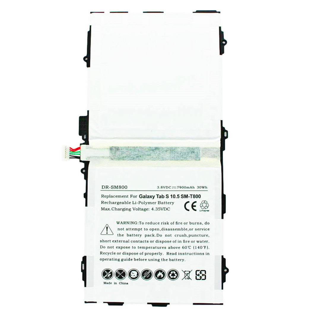 3.8V 7900mAh lithium polymer battery for SAMSUNG Galaxy Tab S 10.5 SM-T800, SM-T805