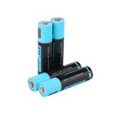 4pcs 1.5V 450mAh AAA rechargeable USB battery + USB cable