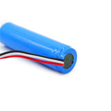 3 pieces9.62Wh Rechargeable Lithium Battery 3.7V 18650 2600Mah 1S1P Li-Ion Battery With PCB And JST Connector