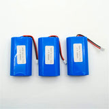 Rechargeable 3.7v 5200mAh 1S2P 18650 Battery Pack EH 2.5 2P Plug For LED Lights