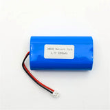 Rechargeable 3.7v 5200mAh 1S2P 18650 Battery Pack EH 2.5 2P Plug For LED Lights