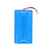 Rechargeable 3.7v 1s2p 6600mah 18650 Lithium Battery With NTC connector