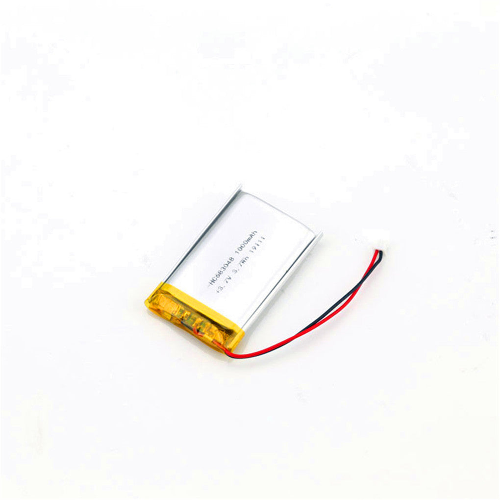 683048-1000mAh Beauty Instrument Humidifier Tracker LED Makeup Mirror Battery