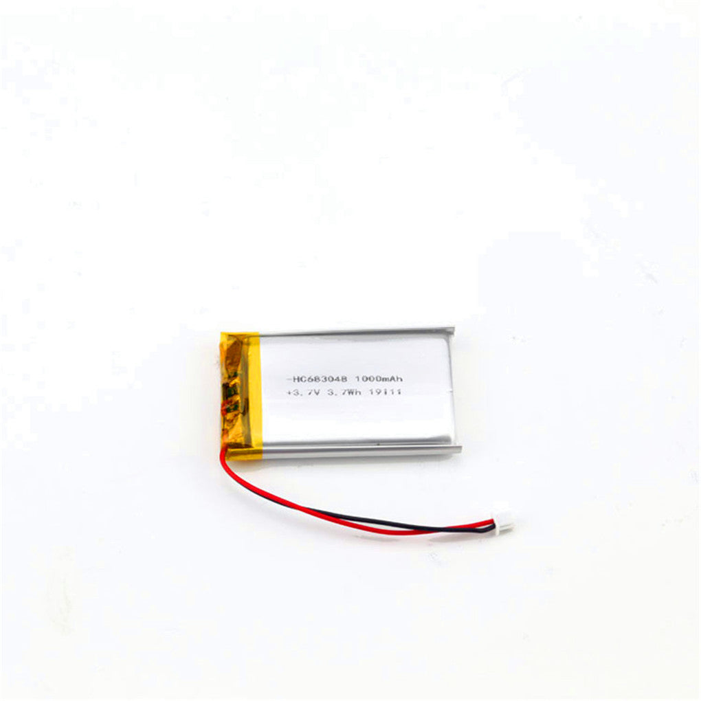 683048-1000mAh Beauty Instrument Humidifier Tracker LED Makeup Mirror Battery