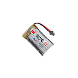 2pcs 3.7 V 700 mAh SM positive plug 802540 polymer lithium battery pack