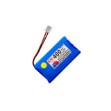 2pcs 3.7V 400 mAh XH2.54 positive plug 502035 digital high temperature polymer lithium battery for smart devices