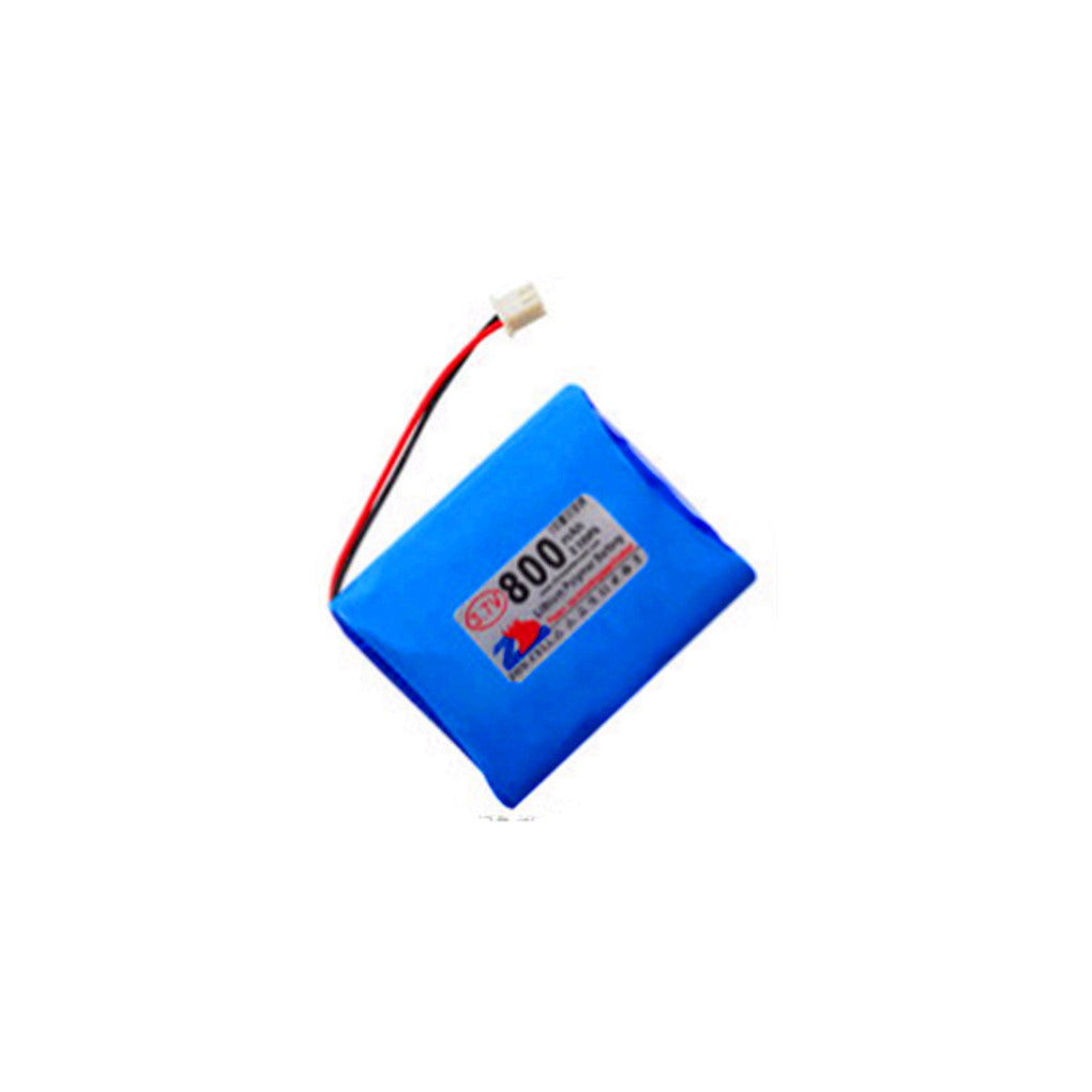 2pcs 3.7V 800 mAh XH2.54 reverse plug blue seal kit 603040 polymer lithium battery
