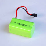 2400mAh Ni MH 4.8V AA rechargeable battery pack AA battery for remote control car helicopter toy LED light cordless phone SM connector B