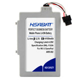 HSABAT 4100mAh ARR-002 Battery For Wii U GamePad