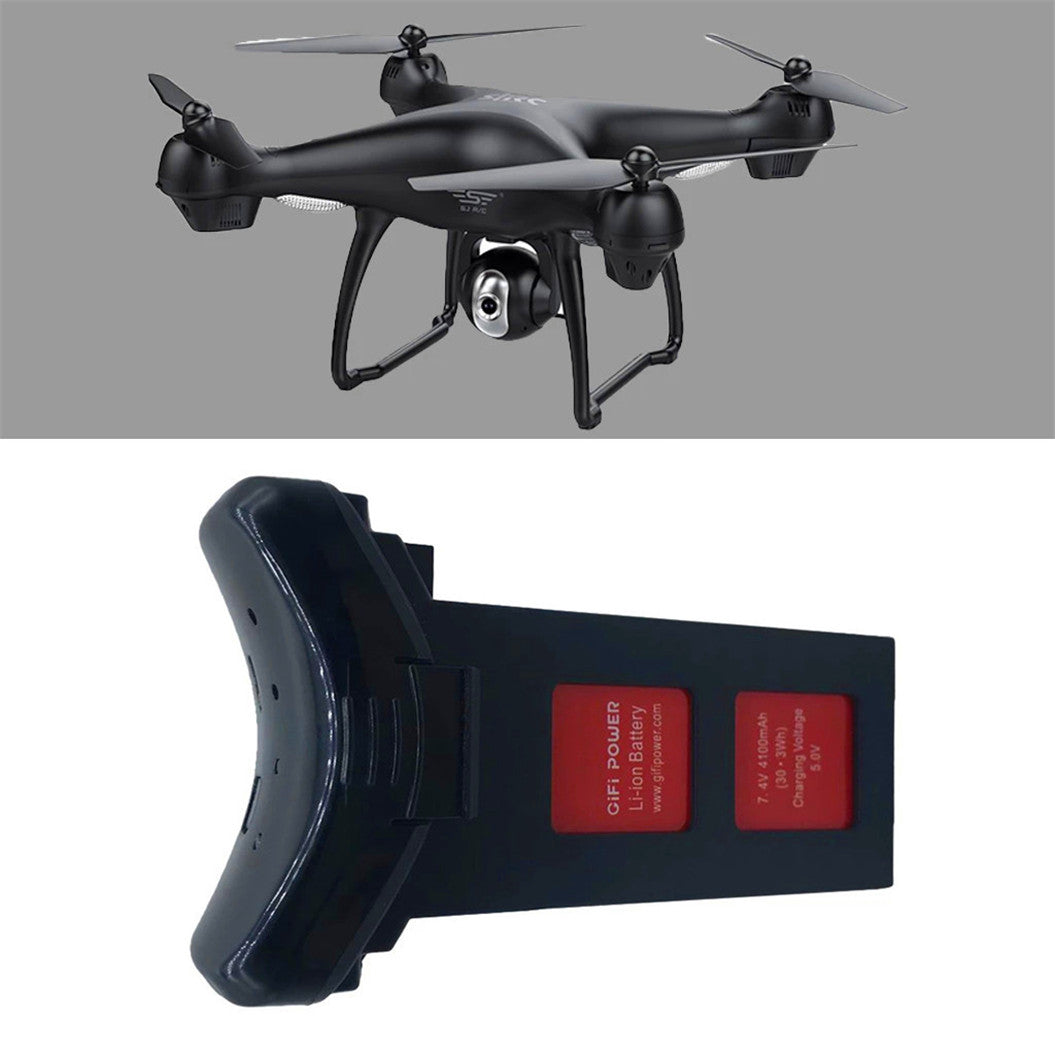7.4V 4100mAh Lipo Battery For HS100 SJRC S70W Arbors RC Quadcopter Drone