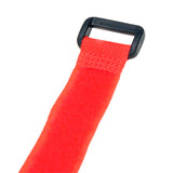 10 pieces Lipo Battery Lashing Strap 260 mm for FPV RC drone - Red