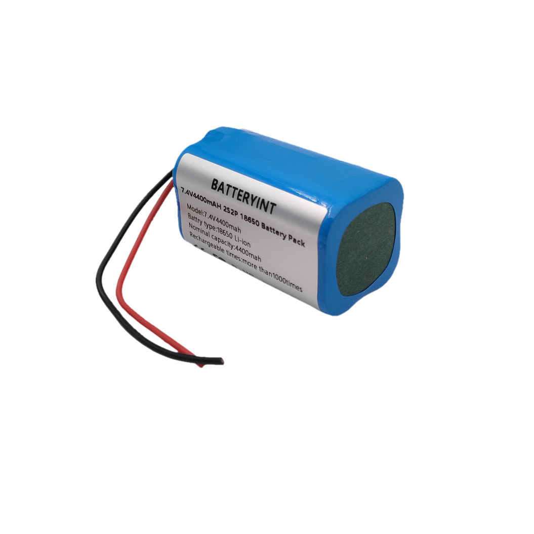 7.4V 2S2P 4.4AH 18650 リチウムイオンバッテリー（4400mAh）PCBケーブル付き 電動車両用