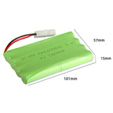 9.6v 2400mah AA NiMH Rechargeable Battery with SM/KET-2P Connector For Rc toys Cars Tanks Robots Boat