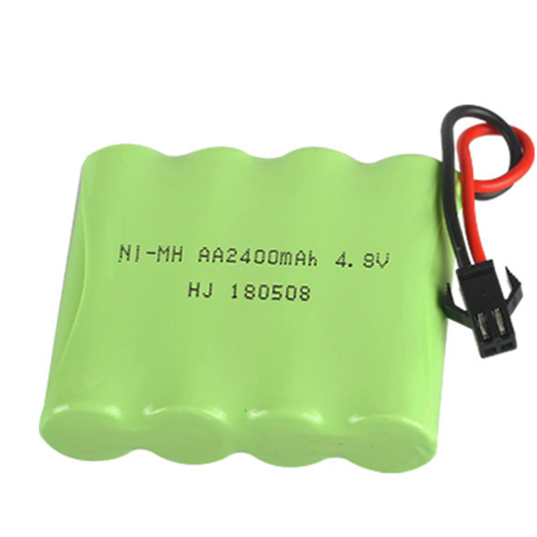 4.8v 2400mah AA NiMH Rechargeable Battery with SM/KET-2P Connector For Rc toys Cars Tanks Robots Boat