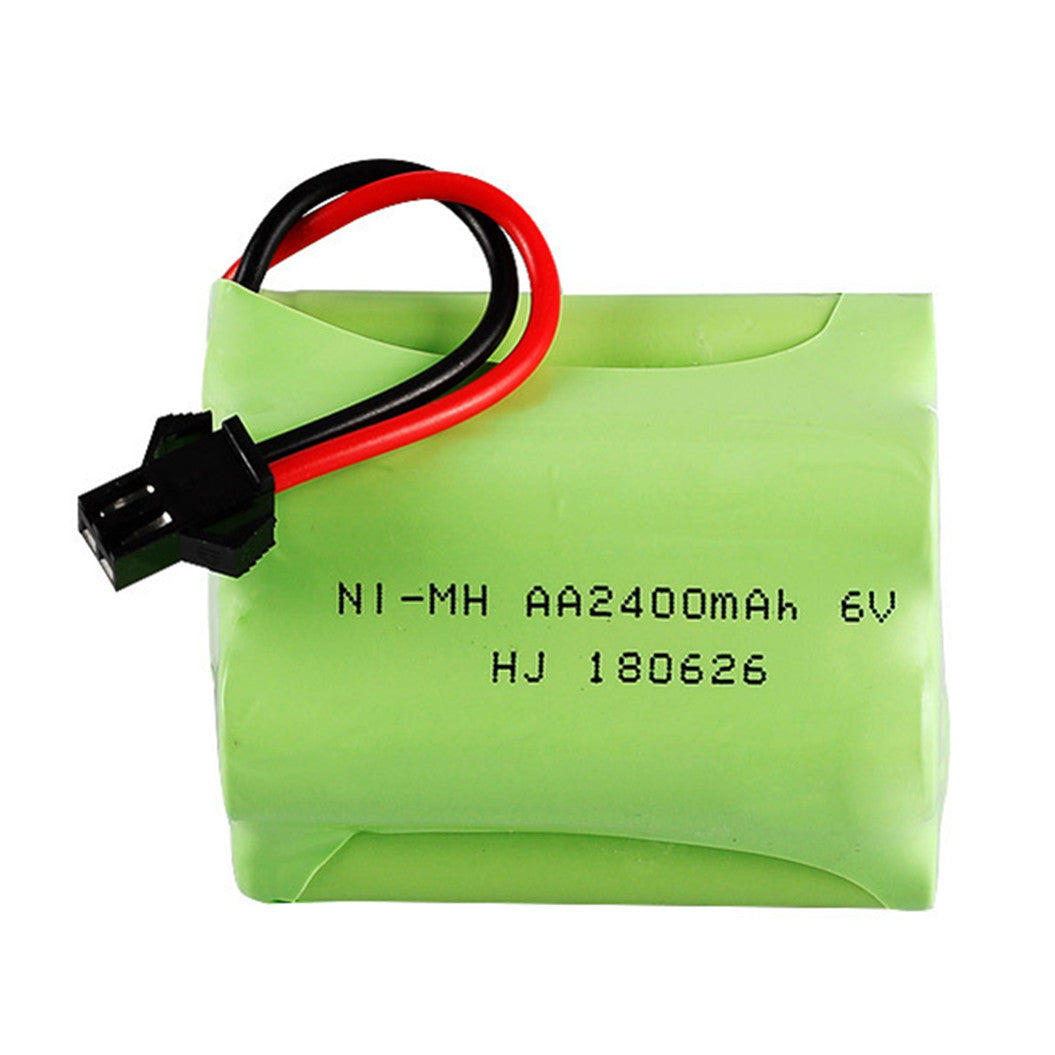 6.0v 2400mah AA NiMH Rechargeable Battery with SM/KET-2P Connector For Rc toys Cars Tanks Robots Boat