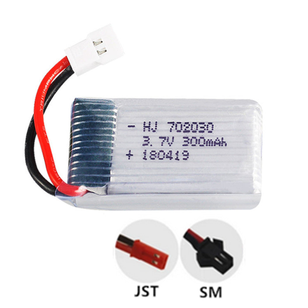 3 pieces 3.7v 300mAh 702030 li-polymer battery for E55 FQ777 FQ17W Hubsan H107 RC helicopter