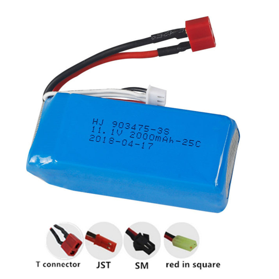11.1v 2000mAh 903475 li-polymer battery for Feilun FT012 RC Speedboat Spare Parts RC