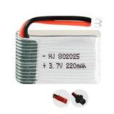 3 pieces 3.7v 220mAh 802025 li-polymer battery for TK106 Mini four axis aerial vehicle