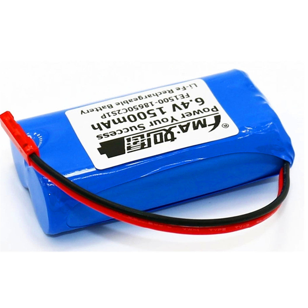 18650 6.4V 1500mAh DIY Battery for XG8 RC transmitter SYP connector 2S1PB