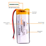 3.7 V 2000 mAh 102560 lithium polymer battery pack Lithium-ion lithium battery pack for e-book mobile power DIY tablet
