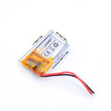 601218 3.7V 90mAh battery for bluetooth headset toys MP3 MP4 bluetooth headset 3D glasses smart bracelet