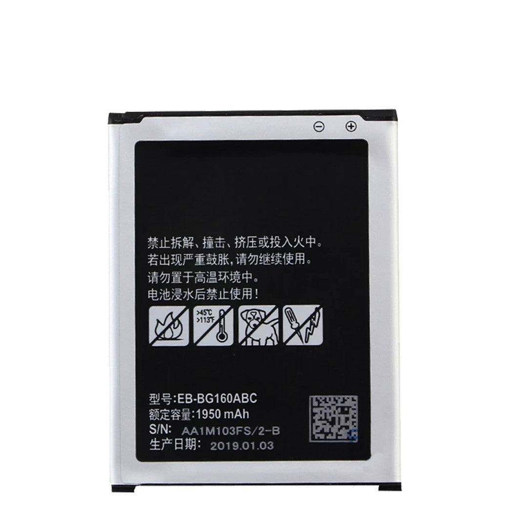1950mAh EB-BG160ABC Replacement Mobile Phone Battery For Samsung Galaxy Folder 2 Folder2 SM-G1650