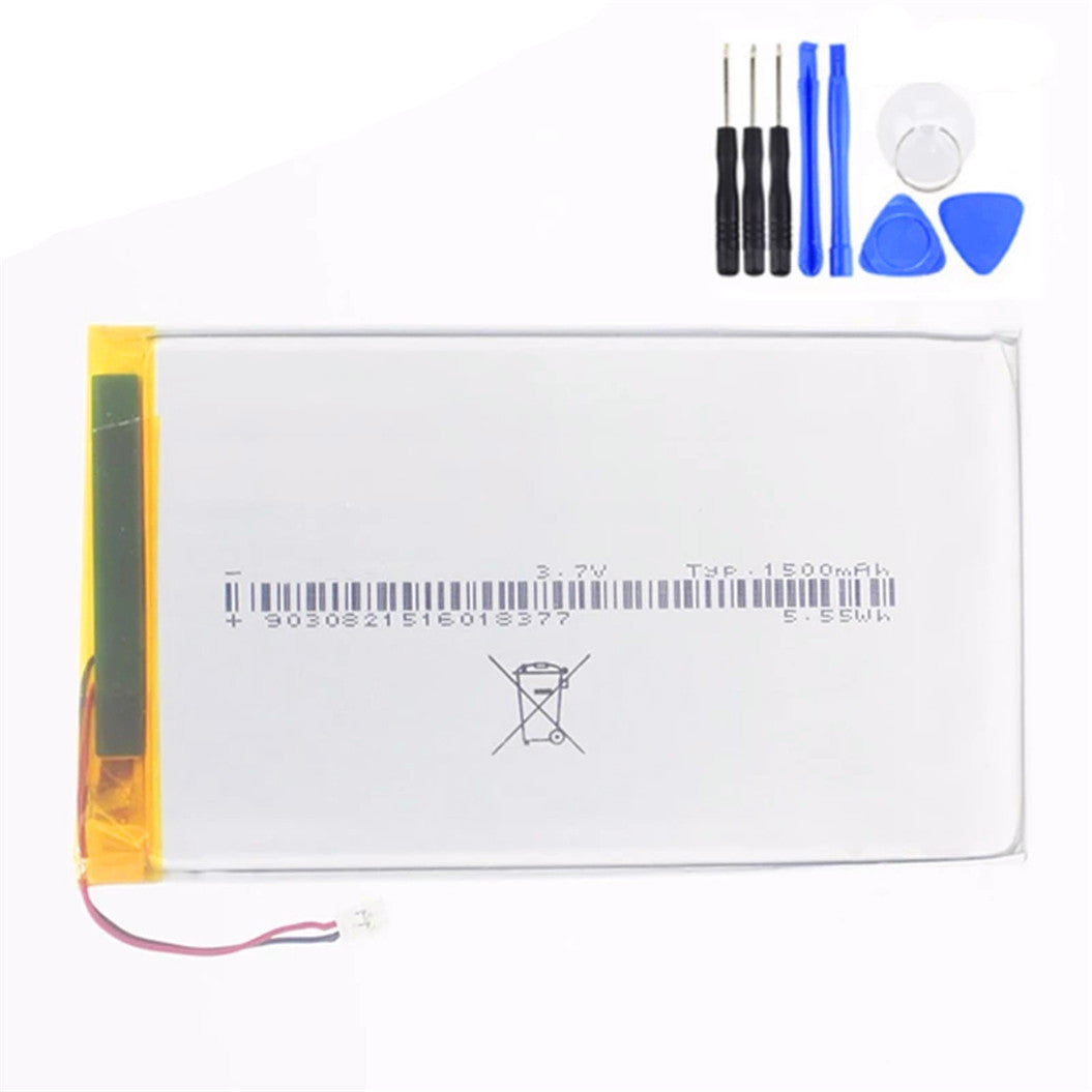 3.7V 1500mAh Battery For Kobo Clara HD N249 E-book Reader Accumulator with 2-wire Plug+tools