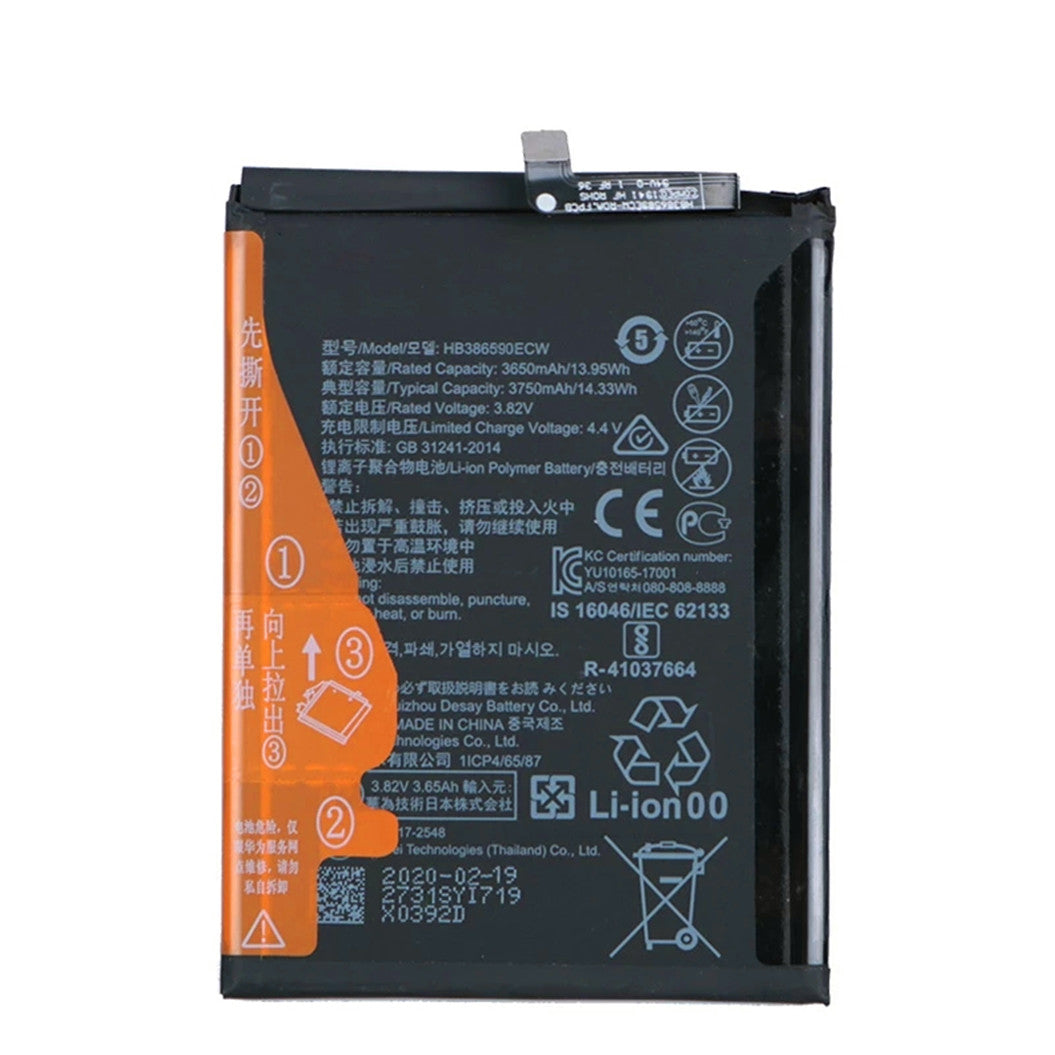 3750mAh HB386590ECW Battery For Huawei Honor 8X Glory / View 10 Lite JSN-LX1 LX2 LX3 L21 L23 L22+tools