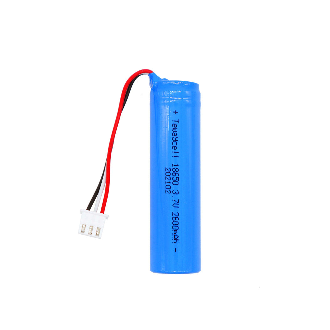 3pieces 3.7V 18650 2600Mah 9.62Wh Lithium Battery With PCB And JST
