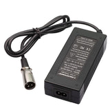 54.6 V Adapter Battery Charger 13S 48 V DC XLR Cinch Connection Socket for 48V 10Ah 12Ah 15Ah 20Ah