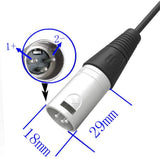 54.6 V Adapter Battery Charger 13S 48 V DC XLR Cinch Connection Socket for 48V 10Ah 12Ah 15Ah 20Ah