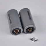 2 pcs 3.2 V rechargeable 5000mAh 32650 Li-Ion polymer LiFePO4 Battery