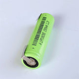 10x 1500mAh 3.2V 18650 rechargeable lithium iron phosphate battery with solder tabs for 12V 24V electric bike solar light